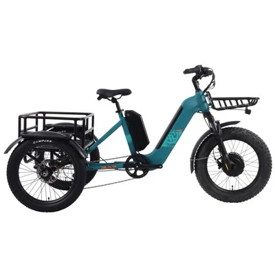 20 palcové tukové pneumatiky nákladní kolo 36V 350 W Zadní motor 374/468 Wh baterie Duální koše Hydraulické brzdy