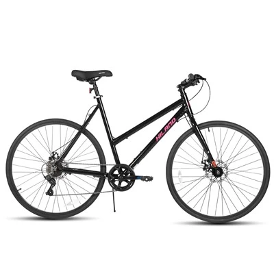 Joykie Hiland 700c 7 rychlostní hliníková slitina rámová městská kolo s kotoučovou brzdou pro muže Urban City Bicycle