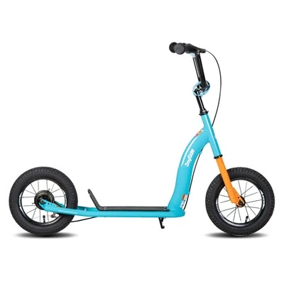 Joykie Joystar Kick Scooter for Kids 5+ Teens & Youth, Lightweight Kids Scooter s nastavitelným řídítkem, skútr 2 kol pro chlapce a dívky, 12 "nafukovací kola zadní bubnové brzdy