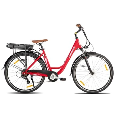 JOYKIE LAMASSU 28palcové přizpůsobitelné elektrické horské kolo 250w 36v motor s dvojitou V brzdou, 7rychlostní rám z hliníkové slitiny