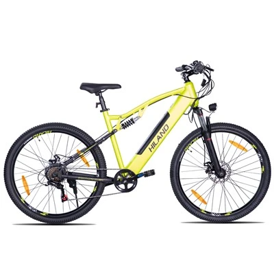 JOYKIE Nový design HILAND MTB elektrické horské kolo celoodpružené 36V 10,4ah 27,5 palcová kotoučová brzda